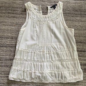 American Eagle white tank top